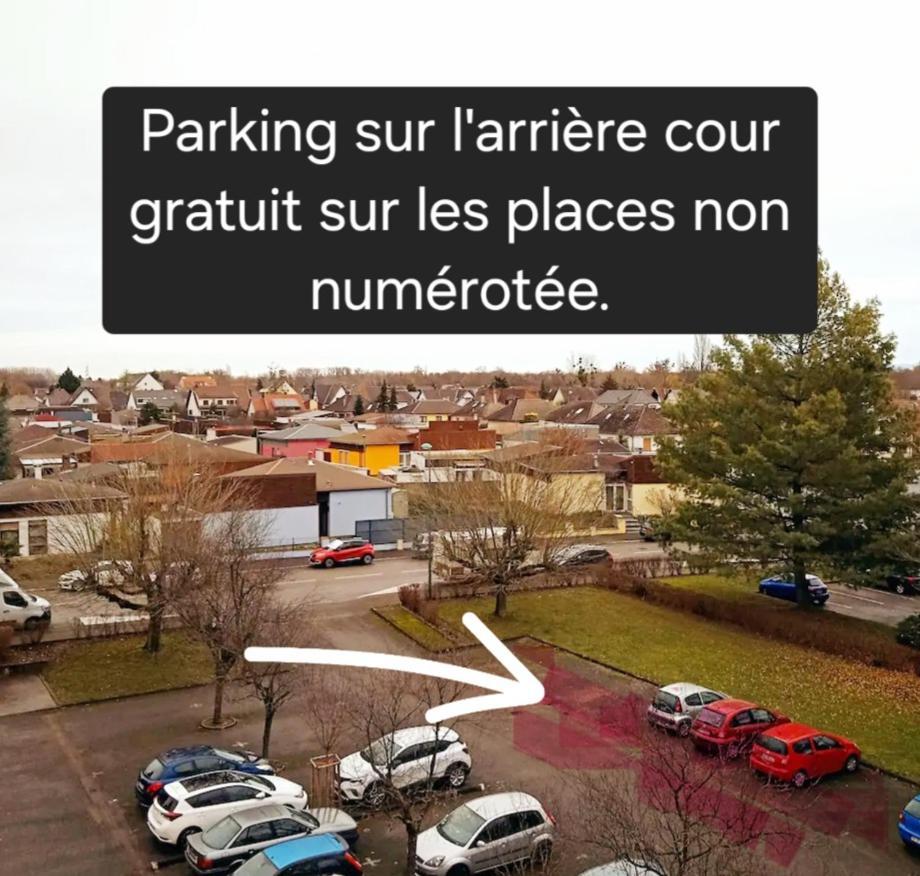 Logement Dans Residence - A 10 Km Du Centre Ville Et A 5 Minute Du Parlement Europeen Avec Parking Gratuit Hoenheim Exterior foto
